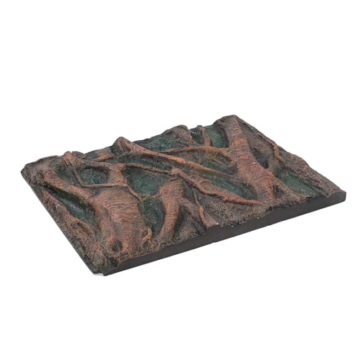 FILFEEL Aquarium Background 3D Effects Safe Foam Fish Wall Art for Tropical Desert Aquariums and Reptile Tanks (H) - size: H