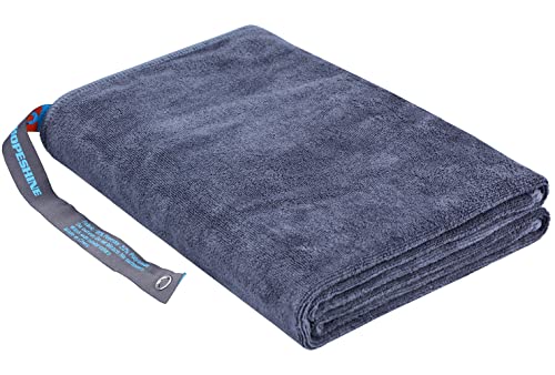 HOPESHINE Gym Towels for Men 20inch X 40inch Women Sweat Large Working Out Microfiber Sports Fast Drying Absorbent Compact Camping, Hiking, Backpacking, Yoga, Travel, Exercise Grey - color: Grey X1, size: 1-Pack 20inch X 40inch