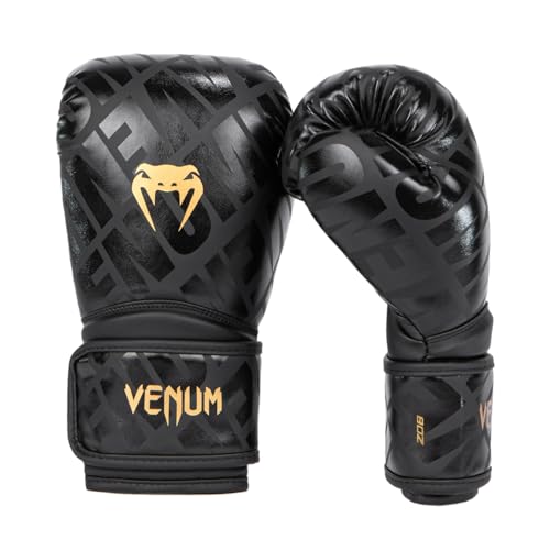 Venum Contender 1.5 XT Kids Boxing Gloves - color: Black-Gold, size: 6-Ounce