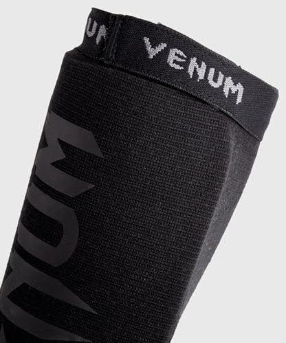 Venum Kontact Shinguards - Without Foot - color: Black/Black