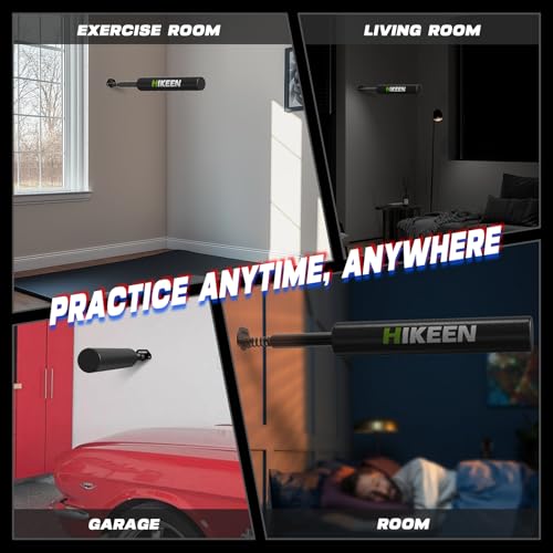 Hikeen Wall Bracket Boxing Precision Slip Stick,High Impact Boxing Slip Stick for Reflex Training,Shadow Box and Practice Slipping Punches Fits Home Gym