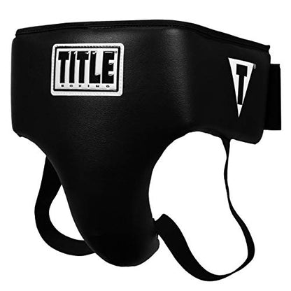 TITLE Boxing Deluxe Groin Protector Plus 2.0 - Groin Protector Boxing, MMA Cup, Boxing Cup, Groin Guard, Muay Thai Cup, Boxing Equipment, MMA Cup, Protector for Men, Boxing Equipment - size: Medium