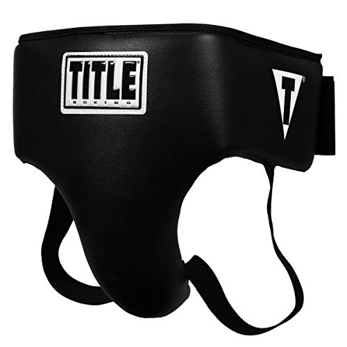 TITLE Boxing Deluxe Groin Protector Plus 2.0 - Groin Protector Boxing, MMA Cup, Boxing Cup, Groin Guard, Muay Thai Cup, Boxing Equipment, MMA Cup, Protector for Men, Boxing Equipment - size: Small