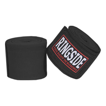 Ringside Mexican Style Boxing Hand Wraps 180" - color: Black, size: 1 Pair
