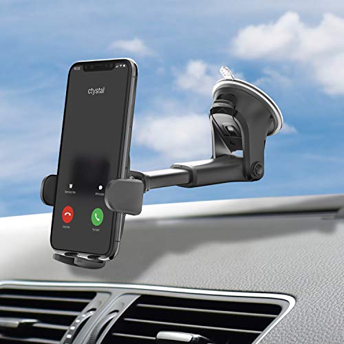 Replacement Suction Cup Mount Part, with Replacement Dashboard Pad Disc, 17.2mm Ball Joint Suction Cup with Adhesive Mounting Disk for Phone Mount Holder, Magnetic Mount, Windshield/GPS