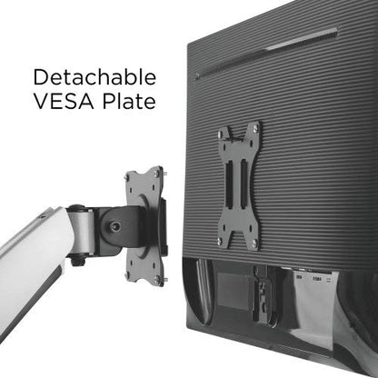 Mount Plus MP-XMA-03 Adapter VESA Mount Quick Release Bracket Kit | Stand Attachment and Wall Mount Removable VESA Plate for Easy LCD Monitor and TV Screen Mounting (Quick Release Adapter)