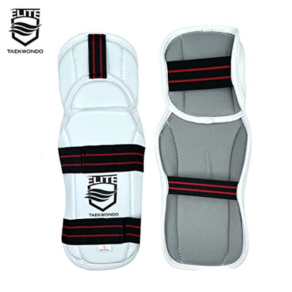 ELITE – Taekwondo Forearm & Elbow Guard. Kids & Adults Sizes (TKD Protector) - Comfortable, Lightweight, & Protective - size: Xtra Small
