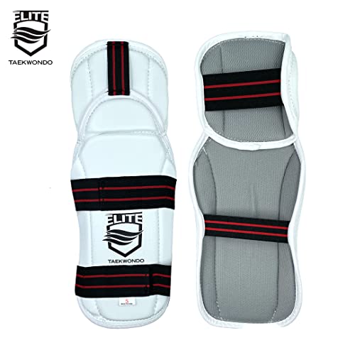 ELITE – Taekwondo Forearm & Elbow Guard. Kids & Adults Sizes (TKD Protector) - Comfortable, Lightweight, & Protective - size: Large