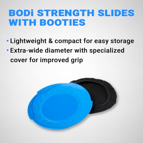 BODi Strength Slides with Booties - Enhance Core & Glute Workouts