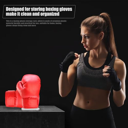 NUOBESTY Boxing Glove Holder - Vertical Boxing Gloves Display Rack