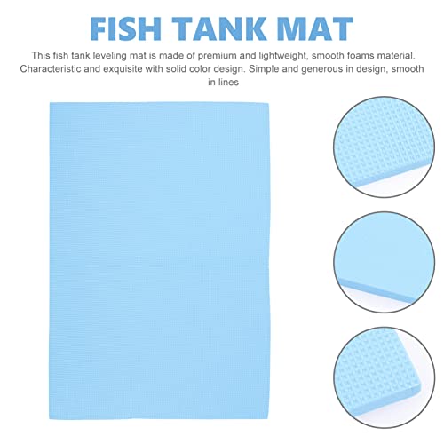 Toddmomy Shockproof Aquarium Pad Nonslip Fish Tank Bottom Mat Thick and Lightweight for Home Aquarium and Reptile Terrariums