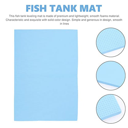 Toddmomy Shockproof Aquarium Pad Nonslip Fish Tank Bottom Mat Thick and Lightweight for Home Aquarium and Reptile Terrariums