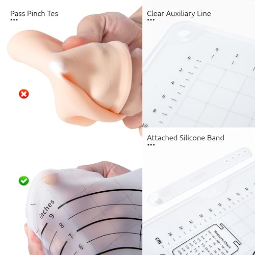 U-Taste 228.2℉ Heat Resistant Food Grade 1.5oz Angled Turkey Baster, and 20inx28in Large Silicone Pastry Mat Food-Grade Non-Stick Dough Rolling Mat (Black+Transparent)