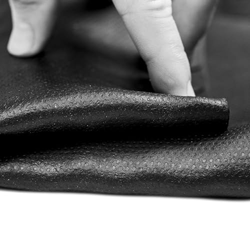 MSI Premium Black 3.3 x 33ft. Waterproof Rubber Non-Slip Floor Mat Roll