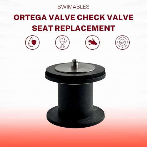 1.5 Inch Check Valve Seat Replacement Compatible With V20-069 | 316 Stainless Steel Seat Base | Compatible With Ortega Check Valve Parts 073503 - style: 1.5" Check Valve Seat 073503