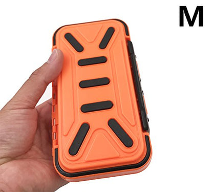 Waterproof Fishing Lure Box Spoon Hooks Baits Storage Tackle Box Containers for Casting Fishing Fly Fishing,Large/Medium/Small Lure Case