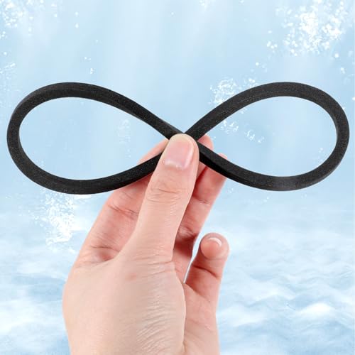 Fish Feeding Ring, 5 Sizes of Reusable Aquarium Feeding Ring Black Washable Aquarium Floating Plant Corral for Keeping Floating Plants in Place