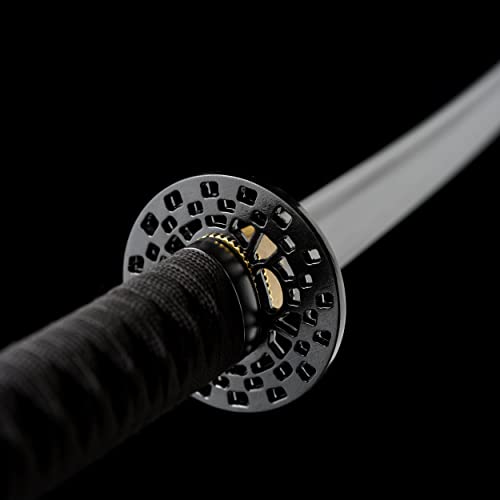JIHPEN sword - Katana Sword with Scabbard - color: Black-Legends of the night