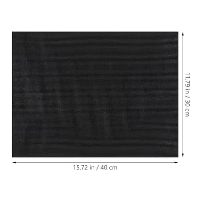 BESPORTBLE 4pcs Thickened Aquarium Bottom Pad Non- Fish Tank Leveling Mat Cushion Support Wear-Resistant Shock-Absorbing for Home Aquariums
