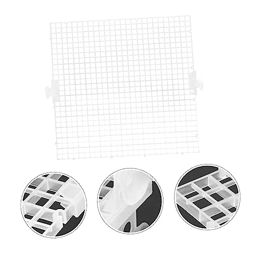 BESPORTBLE 8pcs Fish Tank Divider Panel Isolation Grid for Aquarium Multi-Grid Design for Safe Fish Separation and Easy to Install for Breeding and Isolation Needs