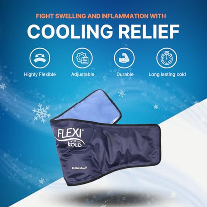 FlexiKold Neck Gel Cold Pack with Straps - style: Neck w/ Straps