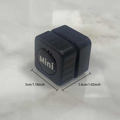 1PC Aquarium Magnet Glass Cleaner – Magnetic Algae Scraper for Small Glass Tanks, Mini Scratch-Free Brush （Not for Acrylic & Plastic Tanks）, Black - color: Black