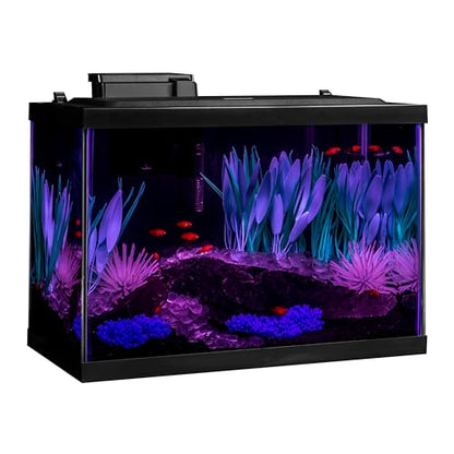 Tetra ColorFusion Aquarium 20 Gallon Fish Tank Kit, Includes LED Lighting and Decor