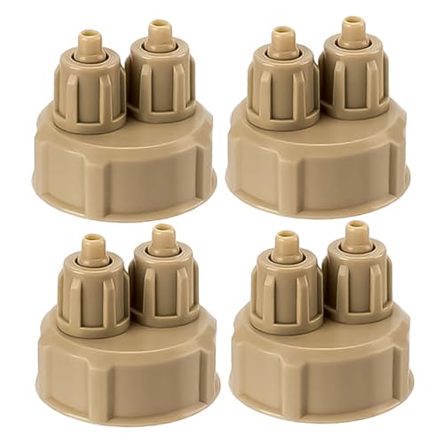 BESPORTBLE 4pcs DIY Aquarium Reactor Bottle Caps Carbon Dioxide Generator Replacement Lids