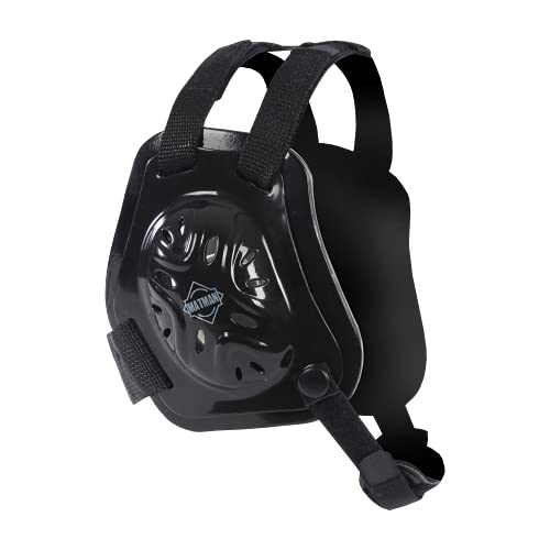 Matman Triforce Adult Wrestling Headgear – Men & Women’s Lightweight & Ergonomic Ear Guards for Wrestling, BJJ & MMA (Black)
