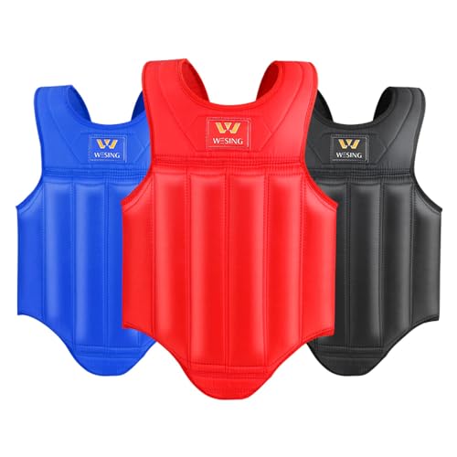 WESING Sanda Gears Set 6pcs for Men Women - color: Black, size: Medium