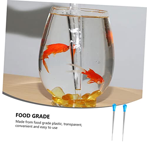 2pcs Graduated Plastic Droppers Squeeze Transfer Pipette for Accurate Liquid Measurement for Fish Tank Maintenance and Kitchen Use