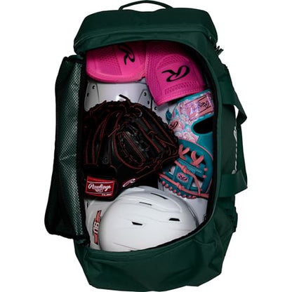 Rawlings Rawlings | Covert2 Duffel Equipment Bag | Baseball/Softball | Multiple Colors - color: Dark Green