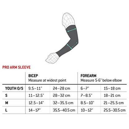 G-Form Pro Arm Sleeve - color: White, size: Adult Medium