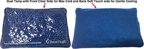 Therapist's Choice® Sports Pack, Reusable Hot Cold Therapy Pack with Gel Beads for Athletes, Flexible Hot and Cold Compress for Arthritis Pain Relief, Swelling, Sports Injuries