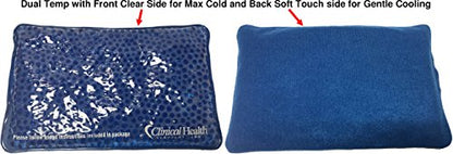 Therapist's Choice® Sports Pack, Reusable Hot Cold Therapy Pack with Gel Beads for Athletes, Flexible Hot and Cold Compress for Arthritis Pain Relief, Swelling, Sports Injuries