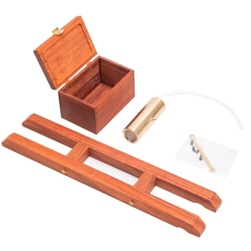 Base Equipment Box with Fuel Tank and Oil Pipe for Retrol HM-01 Hit and Miss Engine Model, Accessory Set for Stationary Engine Display - color: Base Equipment Box + Fuel Tank + Oil Pipe Accessory Triad
