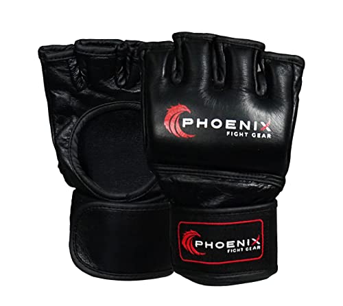 Flight MMA Fight Gloves - color: Black, size: X-Large