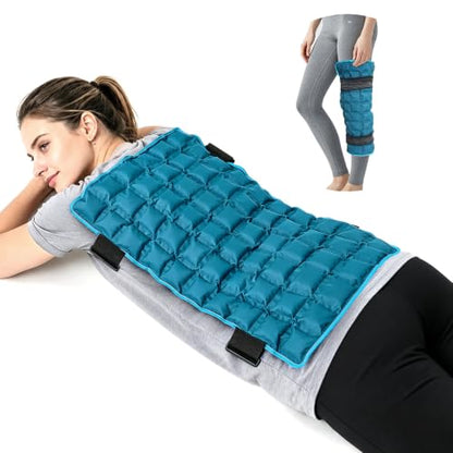 WORLD-BIO Water-Activated Extra Large Ice Pack for Full Back Pain Relief - size: 13"x21"