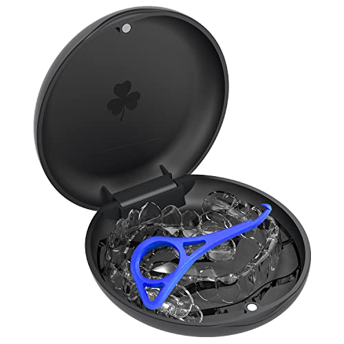 ARGOMAX Retainer Case with Magnetic Closure, 2-Pack Black - color: Black