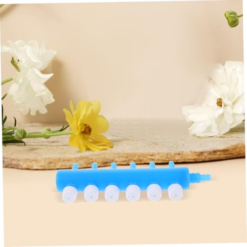 YARNOW 4pcs Aquarium Air Control Valves Plastic Airflow Regulators with Valves for Fish Tanks Oxygen Pump Splitter Connectors Compatible with Standard Airline Tubing