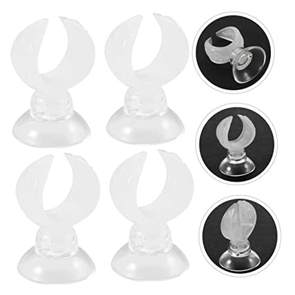 BESPORTBLE 4pcs Fish Tank Suction Cup Clips Holder Tubing Clamp Aquarium Airline Tube