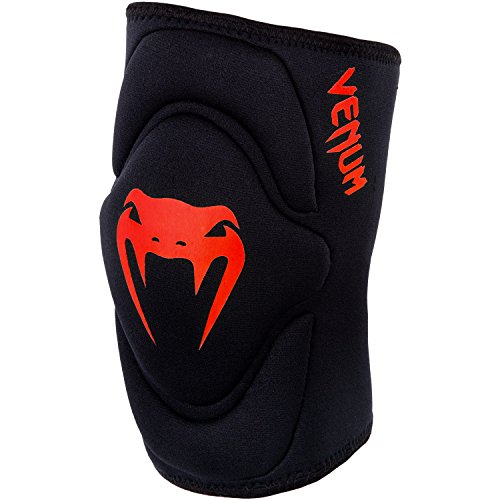 Venum Kontact Gel Knee Pads - Pair - Black/Red - XL
