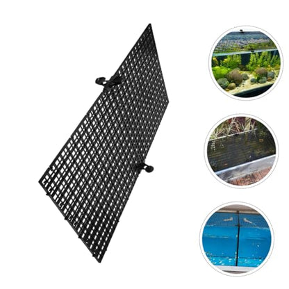 Abaodam 4Pcs Aquarium Divider Grid Panels Plastic Separator for Fish Tanks Prevents Fish Escaping Easy to Install Sturdy Construction for Various Tank