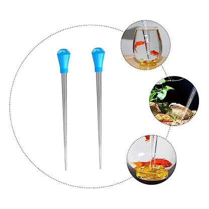 2pcs Calibrated Plastic Pipettes for Kitchen Use Measuring Droppers for Cooking Baking and Aquariums Easy to Clean Dishwasher Safe Multi-Functional Liquid Transfer Tools