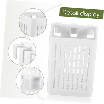 BESPORTBLE 2pcs Aquarium Plant Holder Baskets White Aquatic Plant Cup Fish Tank Holder Aquarium Supplies