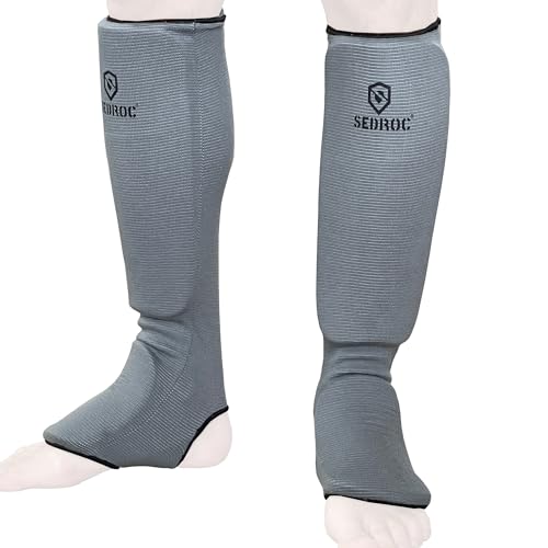 Sedroc Elite Shin Instep Guards for Youth, Kids and Adults - size: X-Large