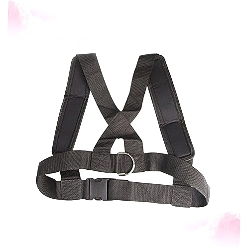 balacoo Adjustable Sled Workout Harness with Padded Shoulder Straps for Resistance Training and Endurance Building Durable Heavy Duty Design for Strength and Speed Training