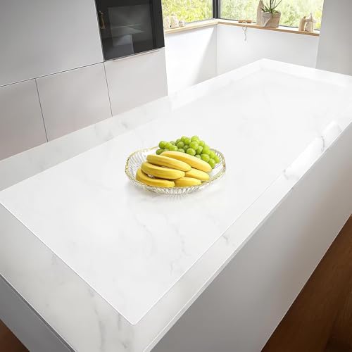 Custom Multisize 1mm Thick Clear Silicone Table Cover Protector - 9 x 73 Inch Water Resistant Rectangular Non-Slip Desk Pad for Coffee Table/Writing Desk - size: 9in x 73in