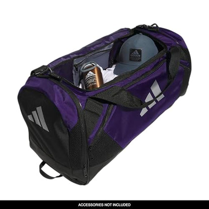 adidas Team Issue Sports Medium Duffel Bag 50L - color: Collegiate Purple/2