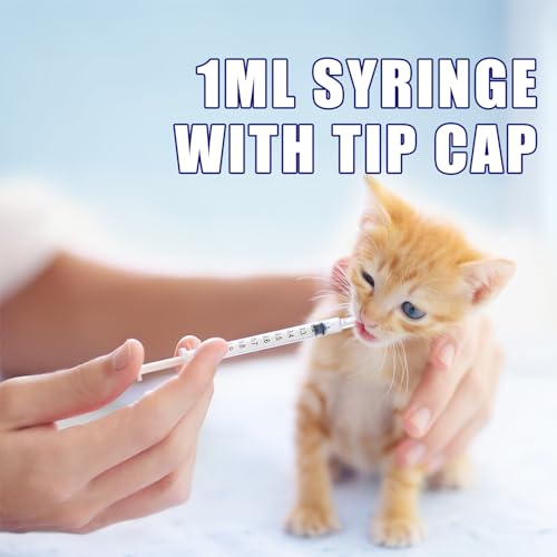 Gufastoe 1ml Syringes With Caps (Pack of 150)